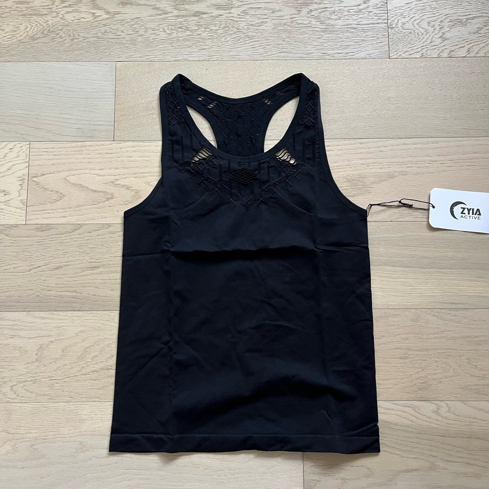 ZYIA Black Women's Tank Top